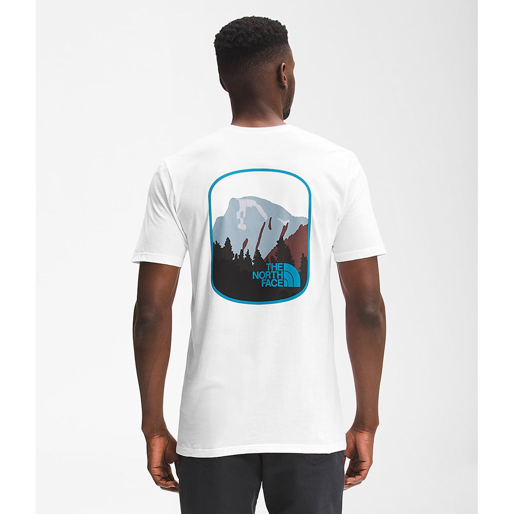 The North Face T-Shirts Mens Australia - The North Face Short Sleeve Parks White (MCI-329160)